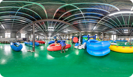 Inflatable river tube factory