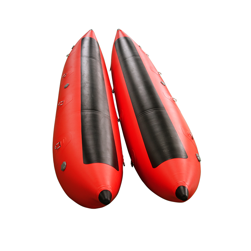 PVC Inflatable Banana Pontoon Tubes for Floating Water Bike
