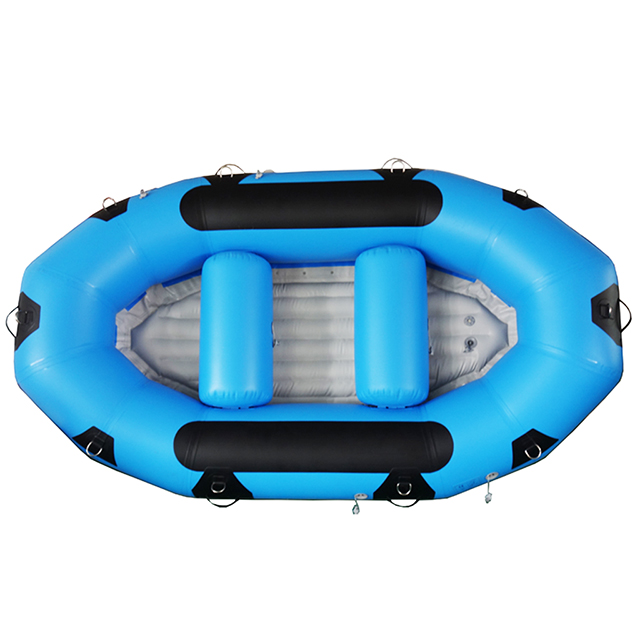 Inflatable Pvc Selfbailer Floor White Water Raft for Fishing
