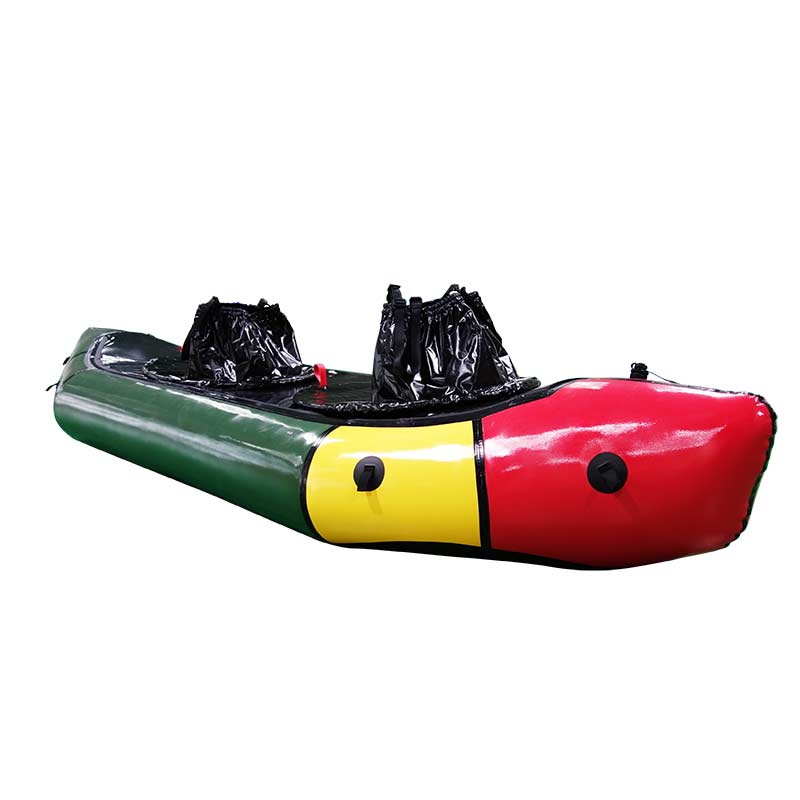 Bright Color Double Packraft Tour Boat with Spraydeck