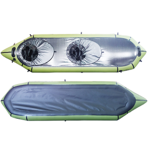 Double Persons Calm Water Packraft with Spraydeck