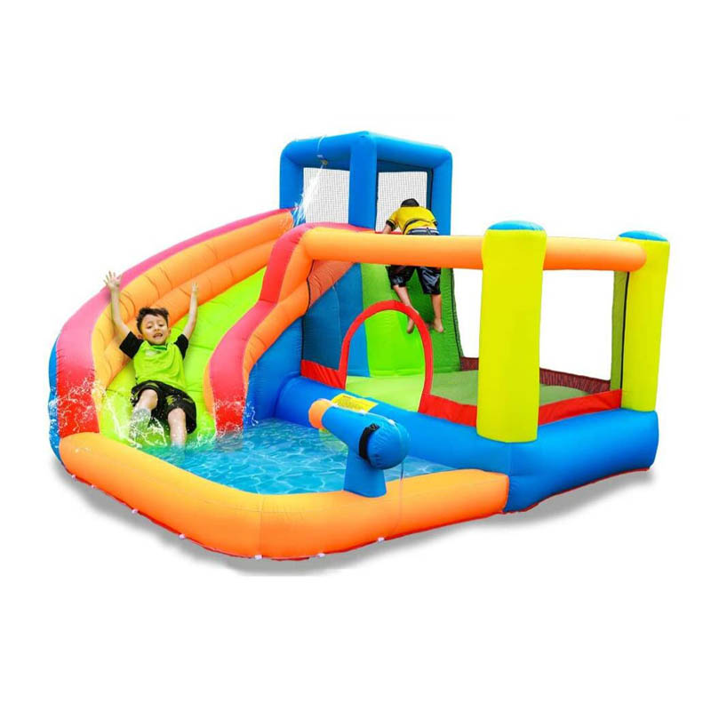 Inflatable Bouncy House Combo Water Slide