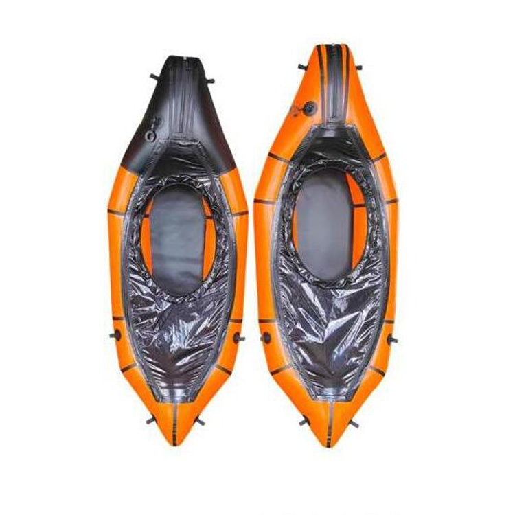 Custom Cheap Adventure Lightest Inflatable Boat Pack Raft 