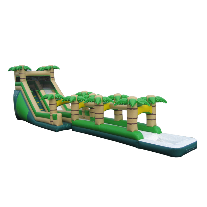 Long inflatable water slide with bounce house manufacturer